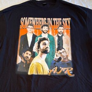AJR “ Somewhere in the Sky “ Tour Concert T-Shirt , XXL , $15